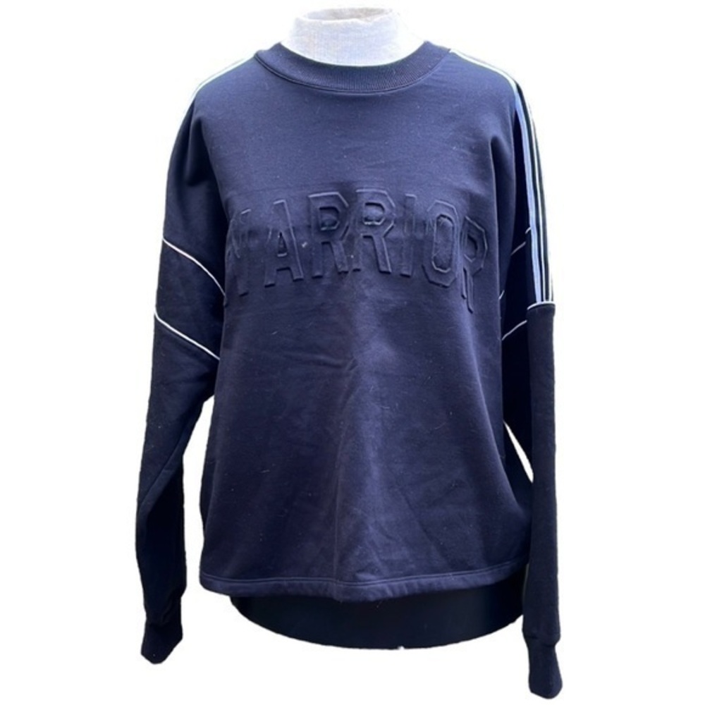 Self Esteem long sleeve shirt, black and white, size XL